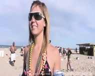 Texas Coeds Beach Party