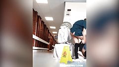 BUSTED! Hot Young Nurse, fucked in PUBLIC HOSPITAL