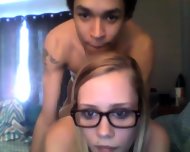 Blondie With Glasses And Her Boy